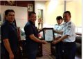 BP2IP Barombong, Makassar, Sulawesi Selatan memproleh Piagam Penghargaan dari Palang Merah Indonesia (PMI) Kota Makassar, Senin (6/8/2018).