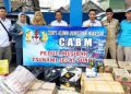 Corps Alumni Bumiseram Makassar Berikan Bantuan untuk Korban Tsunami Banten