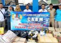 Corps Alumni Bumiseram Makassar Berikan Bantuan untuk Korban Tsunami Banten