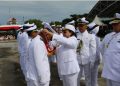Pelantikan Perwira Transportasi Laut di Makassar