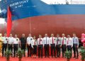 Singapore’s first dual-fuel bunker tanker named