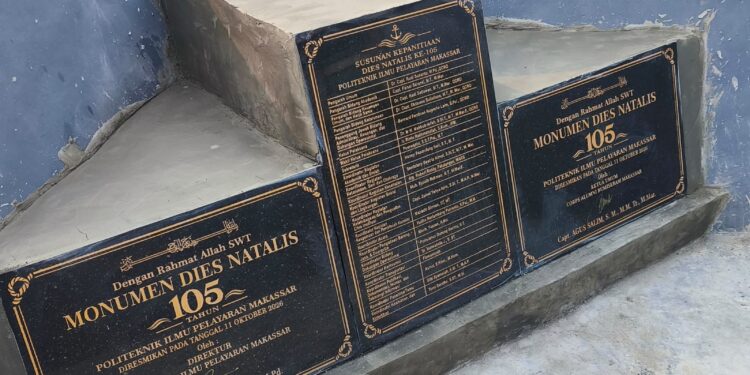 Ketua Umum CABM Turut Meresmikan Monumen Dies Natalis ke-105 PIP Makassar